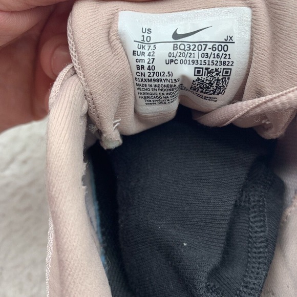 Nike Revolution 5 Running Shoes Womens Size 10 Rose Gold Athletic BQ3207-600‎ - Picture 11 of 12